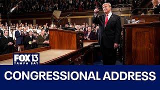 Live now: President Trump address to Congress