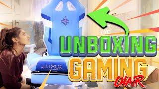 UNBOXING DR LUXUR GAMING CHAIR LEEROY SERIES! #gamingchairunboxing #drluxur #gamingchair #unboxing