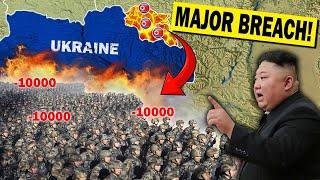 Kim Jong in Panic! Escape TROUBLES Are HUGE BREACH in Putin's 50000 North Korean, Russian Troops