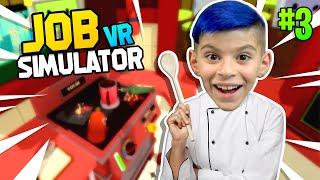 I'm A Gourmet Chef Now and People Are Getting Sick! Job Simulator VR