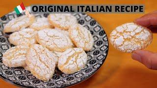 ITALIAN ALMOND COOKIES Homemade Ricciarelli di Siena