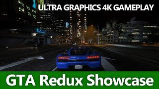 GTA 5 Redux 4K PC Gameplay Ultra Graphics