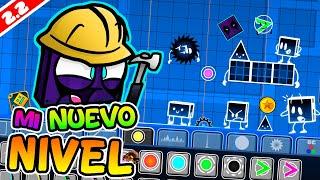 !!!EL RETO DE CREAR UN NUEVO NIVEL EN GEOMETRY DASH!!! | Geometry Dash 2.2