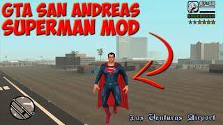 How to download and install gta san andreas superman mod | gts sa superman mod