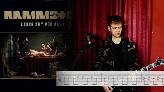 Rammstein : Pussy Guitar Tab Tutorial