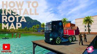 How to install Rota map on ETS2 1 50