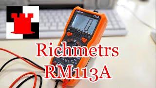 Обзор мультиметра Richmetrs RM113A