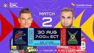 LIVE | Antigua & Barbuda Falcons vs Guyana Amazon Warriors | CPL 2024