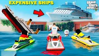 Franklin Bought Most Expensive Luxury Ships And Boats In GTA 5