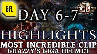 Path of Exile 3.17: ARCHNEMESIS DAY #6-7 Highlights MOST INCREDIBLE CLIP, GHAZZY'S GIGAHELM and more