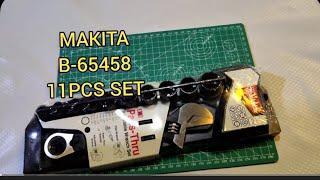 V.846 MAKITA B-65458  SPANA PASS THRU ADJUSTABLE WRENCH SET,MADE IN CHINA. 11PCS