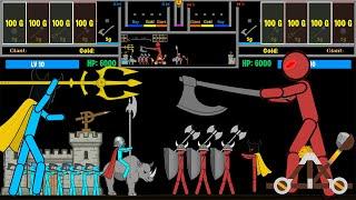 Stickman Fight:  War of the Giants ~ Marble & Ragdoll battle