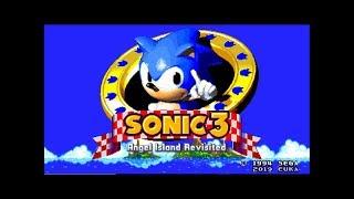 Sonic 3: Angel Island Revisited || Full Game Longplay (720p/60fps)