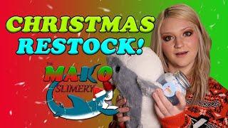 RESTOCK VIDEO!! (MAKO SLIMERY CHRISTMAS SLIME RESTOCK 2020!)