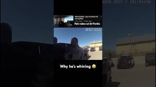 Sheriff whining about handcuffs #shorts