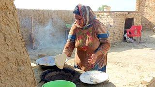 Pakistani Punjabi Village Life Tandoori Roti