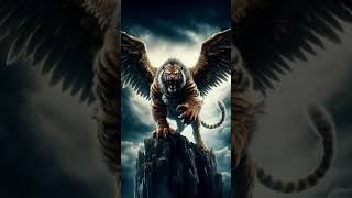 combination of tiger  and eagle  #shortsfeed #hst