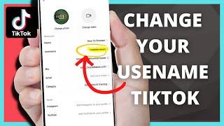 How To Change TikTok Username  in 2022  EASY TUTORIAL