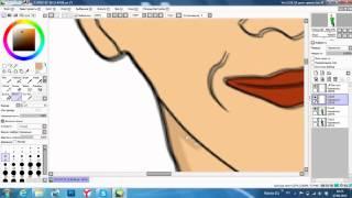 Как сделать тень в Paint tool sai. Эффект тени и блика