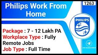 Philips Work From Home | Full Time Jobs | Online Job At Home | Area Sales Manager Job