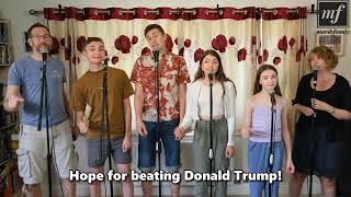 "Gimme Hope Kamala" - Marsh Family adaptation of Eddy Grant "Gimme Hope Jo'Anna" for Trump vs Harris