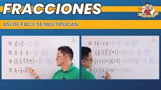 15. MULTIPLICACIÓN DE FRACCIONES | Todos los casos