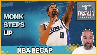 Malik Monk Goes Off, SGA Handles Celtics | Sunday Fantasy Basketball Recap