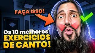 10 melhores exercícios de canto (TREINO DIÁRIO DE CANTO)