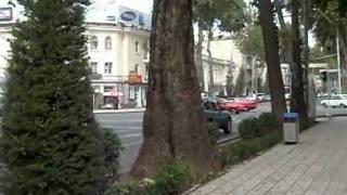 Душанбе-центр.Проспект Ленина(Рудаки),ноябрь 2011.wmv