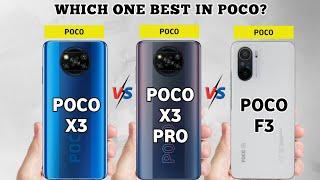 Poco F3 VS Poco X3 Pro VS Poco X3: which Poco is Best?