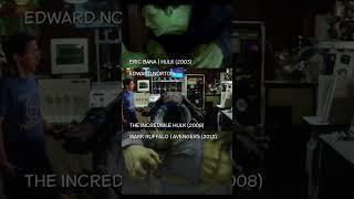 Which Actor Played the Best Hulk? Poll: Eric Bana 17%,  Edward Norton 50%, Mark Ruffalo 33%