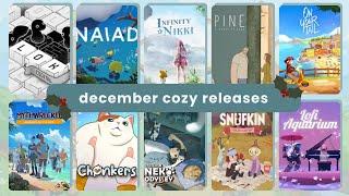 15 *new* cozy games releasing this december! ️ - an in-depth overview | nintendo switch & steam 