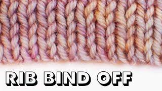 ITALIAN TUBULAR BIND OFF: The Only Bind Off You Need to Know For Ribbing