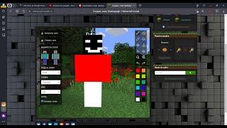 Как  Нарисовать И Установить Скин на майнкрафт TLauncher???