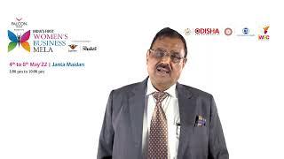 Mr  Mahendra Gupta Promotes Womens Business Mela