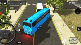 2025 Indonesia Bus Simulator Traffic Road Public Transport Android Gameplay