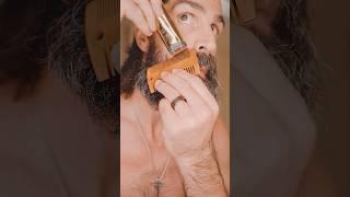 How to trim beard, daily hair and beard care routine #hair #beard