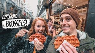 Best Day EVER in Brussels! Waffles, Old Town + The ATOMIUM 