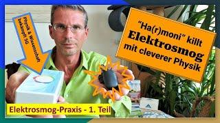 HAMONI bringt Elektrosmog-Harmonie - Mobilfunk  Stress und 5g  bekämpft mit Physik & Wissenschaft