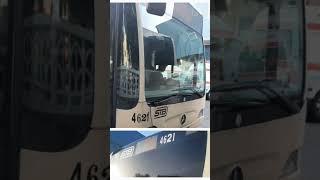 Autobuzul MBC E4 #4621 436 în stația oras buftea