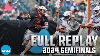 Maryland vs. Virginia: 2024 NCAA DI men's lacrosse semifinals | FULL REPLAY