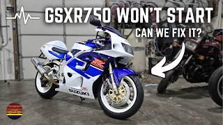 This Suzuki GSXR750 Wouldn't Start...Can We Fix It?