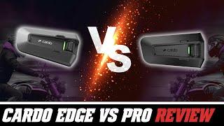 Cardo Packtalk Edge vs Pro Bluetooth Headset Review at SpeedAddicts.com