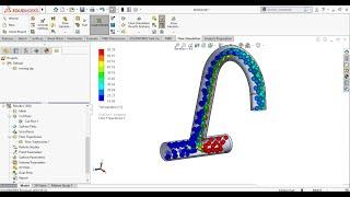 Solidworks flow simulations | CFD analysis of hot and cold water mixing Faucet