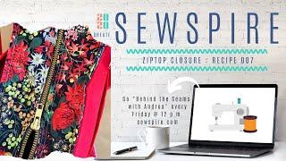 Sewspire Sewing Recipe 007: Ziptop Bag Closure