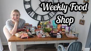 WEEKLY FOOD SHOP GROCERY HAUL | FAMILY MEAL PLANNING | ELLIE POLLY