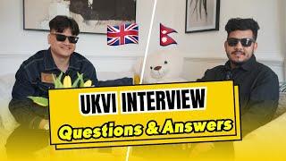 Nepali Student Shares UKVI Interview Questions & Tips | Student Visa UK Guide | podcast by pradeep