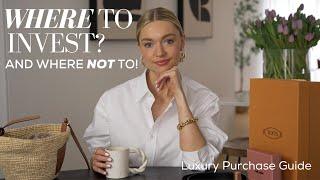 LUXURY INVESTMENT WARDROBE - WHAT TO BUY AND WHAT TO AVOID