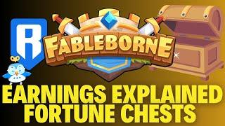 PLAY and EARN in FABLEBORNE FORTUNE KEYS and CHESTS EXPLAINED powered by RONIN NETWORK