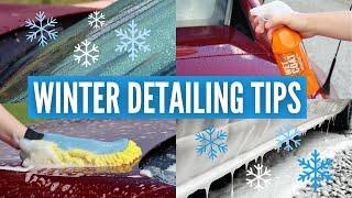 Winter Car Detailing Tips | How to Make Winter Washes Easier!